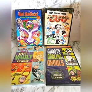 4 DVD Kids Cartoons.